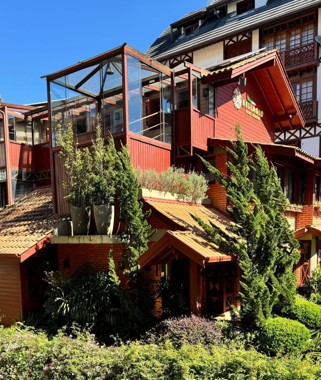 Bellagio Mini Resort - No Coracao De Gramado Exterior photo
